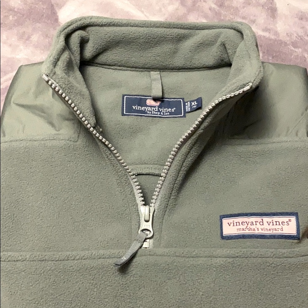 Vineyard Vines Half Zip Shep Fleece Pullover